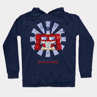 Optimus Prime Retro Japanese Transformers Hoodie